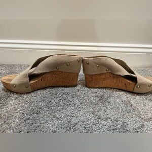 Women’s lucky brand slip on wedge